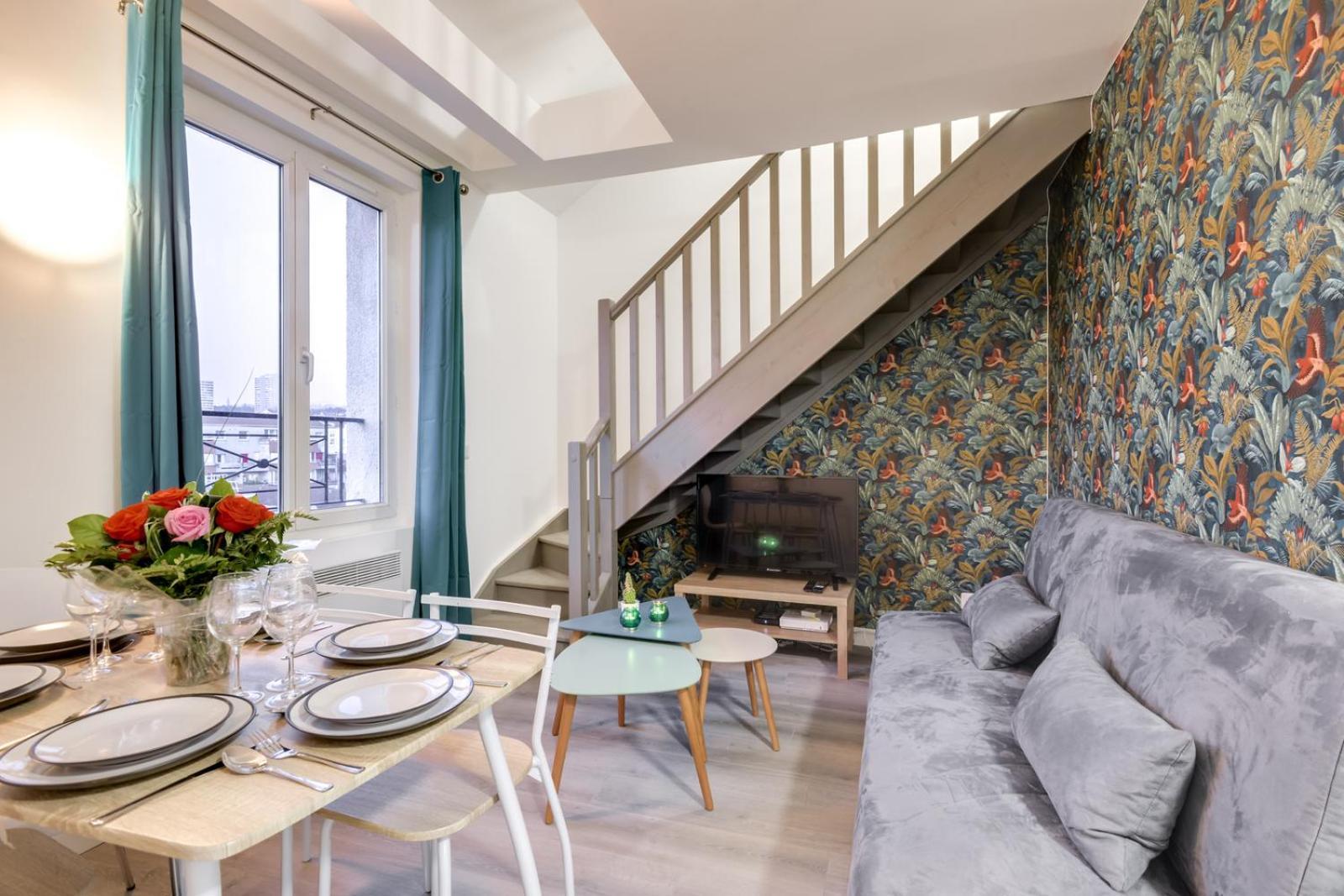 805 Suite Amazing - Superbe Duplex Bagnolet Zewnętrze zdjęcie